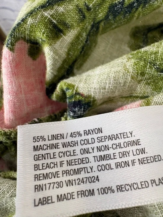 AGUA BENDITA X Target Peony Print Tie Wrap Top size M - Picture 6 of 6